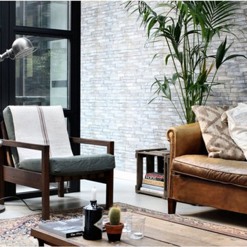 Brick Wallpaper Accent Wall
