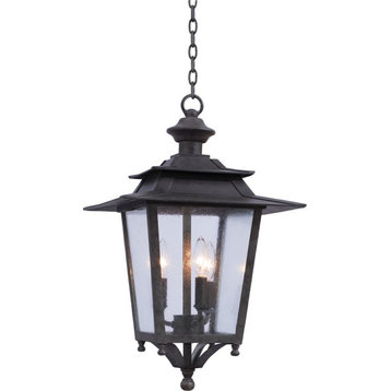 Saddlebrook Hanging Lantern - Aged Iron