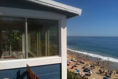 Inspiration for a coastal home design remodel in Orange County