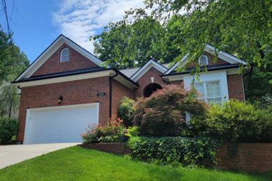 Example of a classic exterior home design in Raleigh