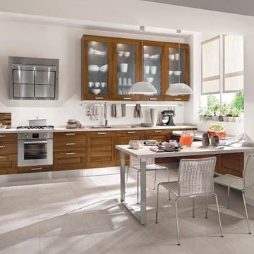 Modern Italian Custom Made Kitchens by LUBE