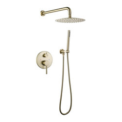 RBROHANT - Complete Shower System With Rough-in Valve - Showerheads And Body Sprays