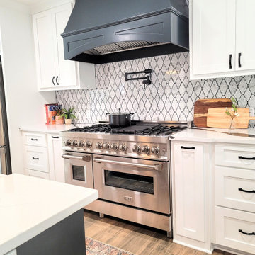 Black and White Kitchen Remodel