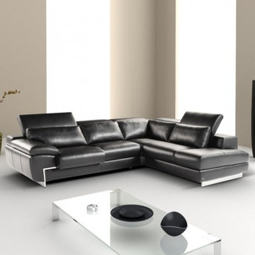OREGON II - ITALIAN LEATHER SECTIONAL