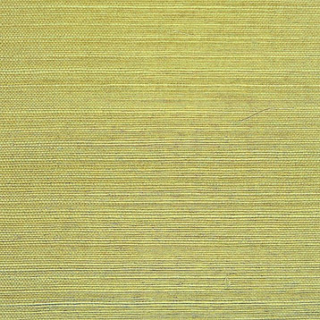 Sisal Army Green Cloth Wallpaper, Double Roll