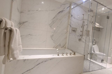 Bathroom - contemporary bathroom idea in Toronto