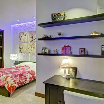 Basement Bedroom & Desk