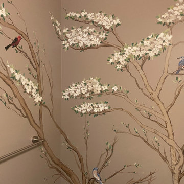 Dog Wood Tress and birds