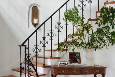 Inspiration for a mediterranean staircase remodel in San Francisco