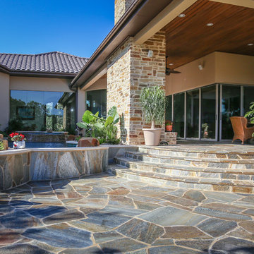 Courtyard Pool In Shavano Park (San Antonio, TX)