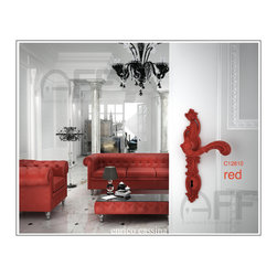 ROCOCO POP - C12810 RED - Enrico Cassina - Door Levers - Door Levers