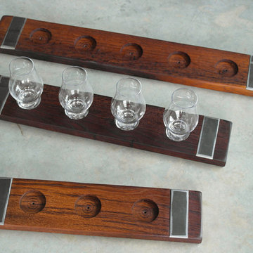 Whiskey and Bourbon flight boards