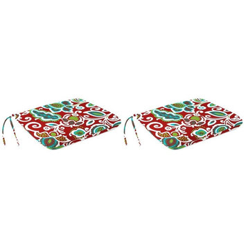 Outdoor  Seat Cushion, 2-Pack, Multi color