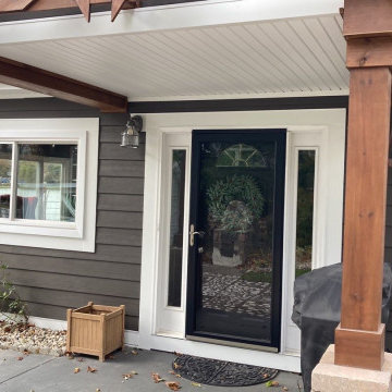 Exterior Home Renovation Using James Hardie Siding in White Lake, Michigan