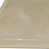 3"x12" Glass Subway Tile, Oracle Collection, Taupe, Subway Tile, Set of 5