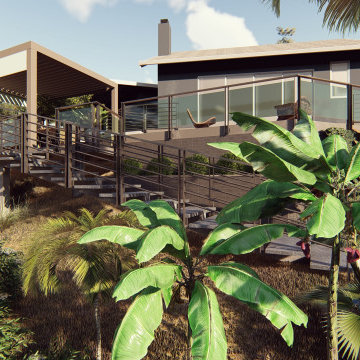 Luxury Monte Sunset Hillside Villa With Multi Levels