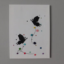 button art on wall - Products