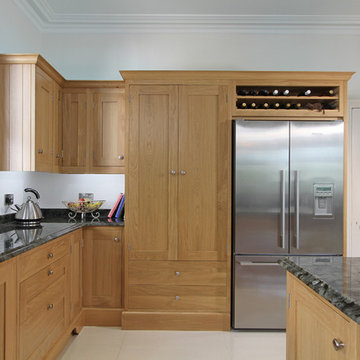 New England Oak Shaker Kitchen