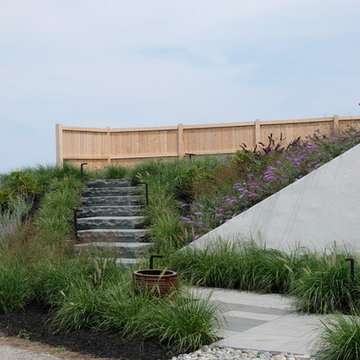 Modern Oceanfront Landscape - Cohasset
