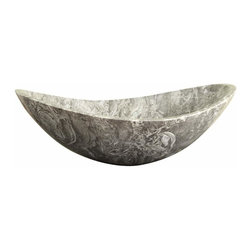 Miseno - Miseno MNO-156S Oval 18 1/2" Granite Vessel Bathroom Sink - Bathroom Sinks