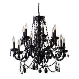 "Grand Noir" Chandelier - Chandeliers