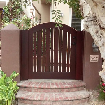 Craftsman and Cottage Style Custom Gates by Garden Passages
