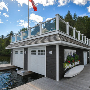 Elegant Muskoka Boathouse