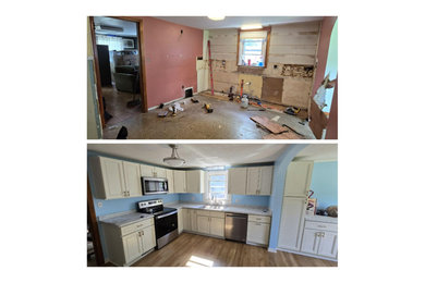 Example of a kitchen design in Other