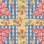 Madcap Cottage - Madcap Cottage Summer Garden Think Of England Hand Hooked Area Rug Multi 5'X8' - The elegant exuberance of this Madcap Cottage by Momeni rug collection turns classical textile prints into illustrative pattern play. Whether reimagining the iconic arrangement of the Union Jack flag or capturing the blooming florals of a lush English garden, each hand-hooked carpet brings an element of revival style to interior floors everywhere. The eclectic design of the traditional floorcoverings feel sumptuous and soft underfoot, thanks to a dense rug pile woven from natural wool fibers. Bring the adventure home.