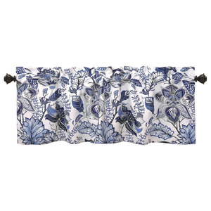 Classic Toile Taupe Sham King Traditional Valances By