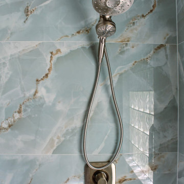 Blue Luxe Bathroom