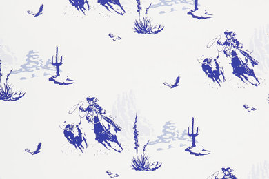 Wild West wallpaper production
