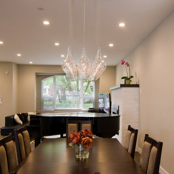 Open Concept Living & Dining Room