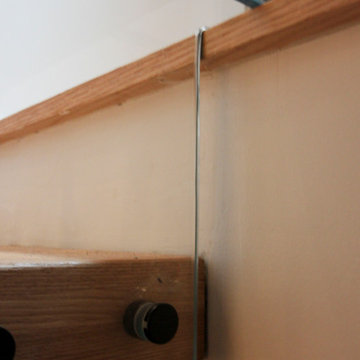 Project #98 | Modern Mono-beam Staircase with Glass Railing