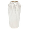 Contemporary White Ceramic Vase 60770