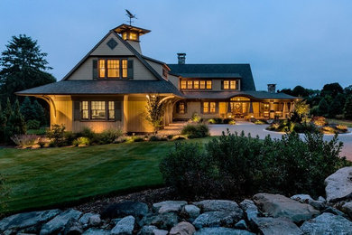 Arts and crafts exterior home photo in Boston
