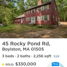 Rocky Pond Exterior