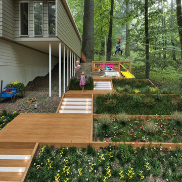 Multi-Tiered Adventure Yard