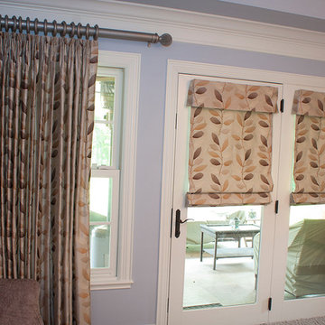 Roman Shades and Drapery by Star Furniture in Texas