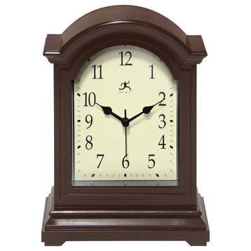 Brown Antique Grandfather 9" Tabletop Clock