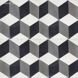 In Stock Cement Tile - 床＆壁タイル