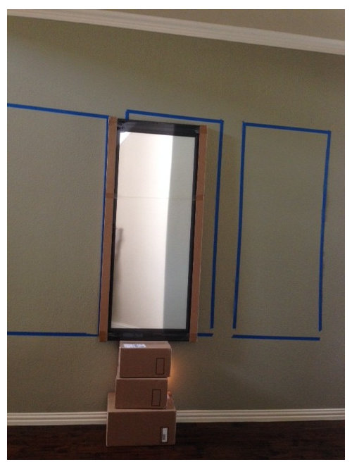 How High Should These Mirrors Be Hung, How Tall Should A Leaner Mirror Be Hung