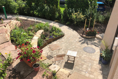 Mediterrane Terrasse in Stuttgart