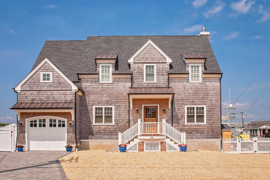 Transitional exterior home photo in New York