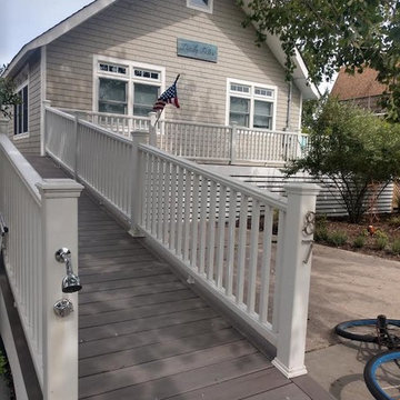 Log Cabin on Fire Island