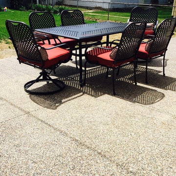 St. Louis, Missouri Exposed Aggregate Patio