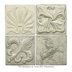 Fine Art Tileworks &mdash; 3x3 handmade tiles - Tile
