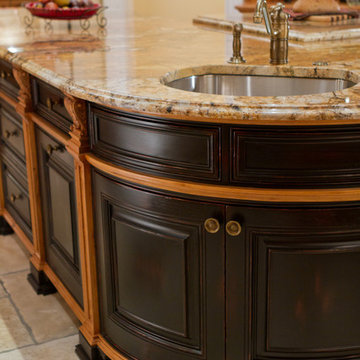 Classical Birch/Hickory/Olive Ash Burl Island
