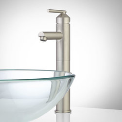 Elvan Single-Hole Vessel Faucet with Pop-Up Drain - Bathroom Faucets And Showerheads