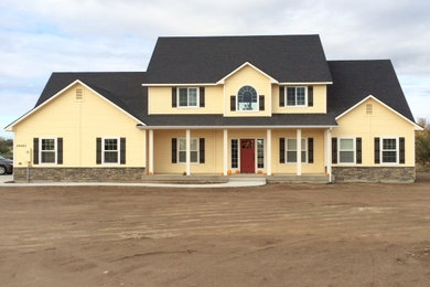 Inspiration for a timeless exterior home remodel in Boise
